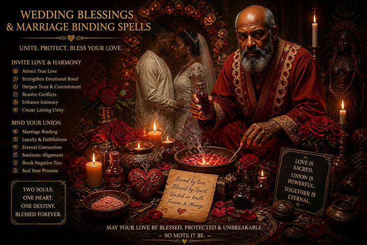 Wedding Blessings & Marriage Binding Spells